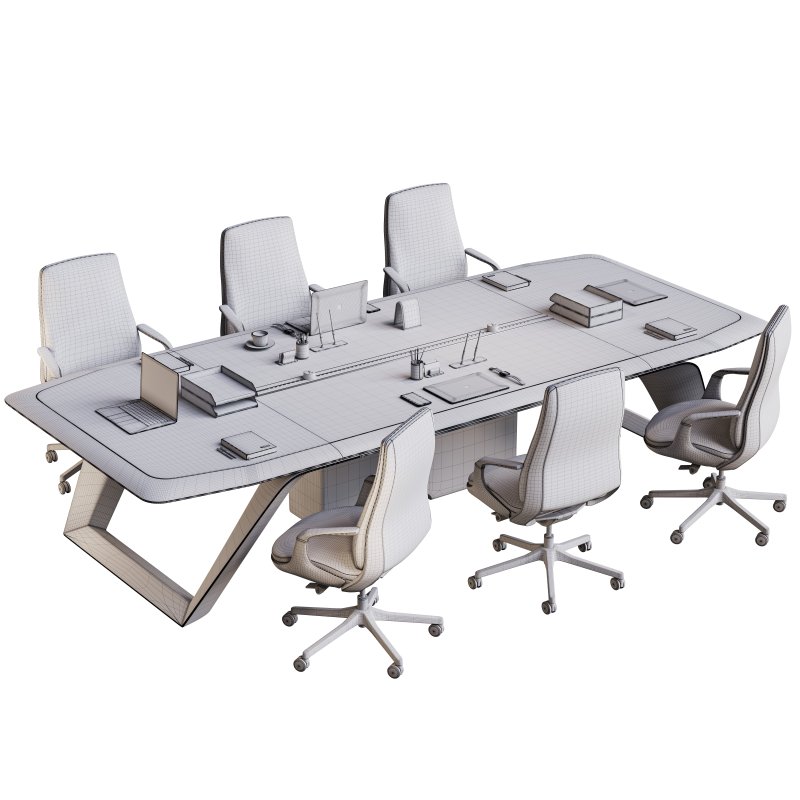 Luxury Conference Table H 09 N - Image 3
