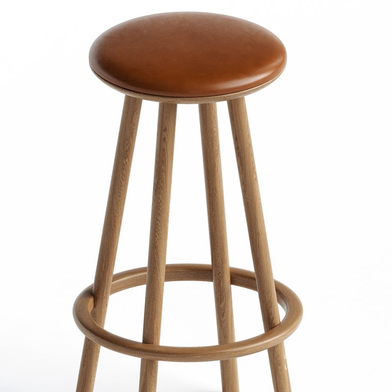 OVO Bar Stool Upholstered - Image 2