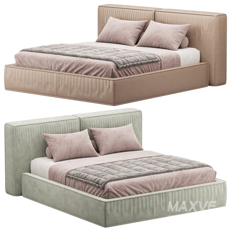 Double bed Flann by Ditre Italia - Image 1