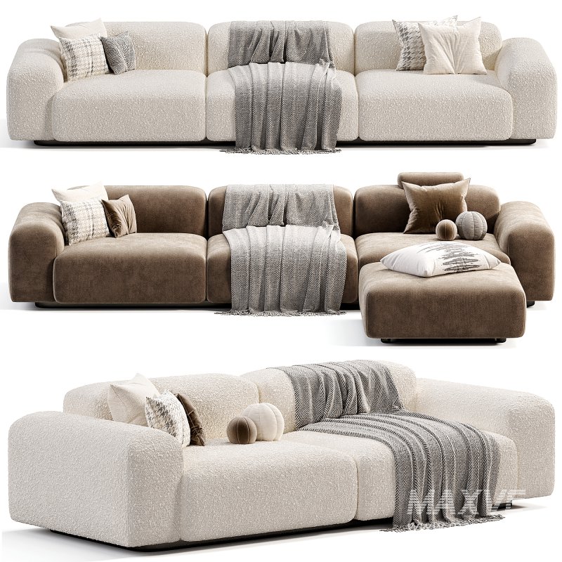 Soft Modular Sofa - Image 4