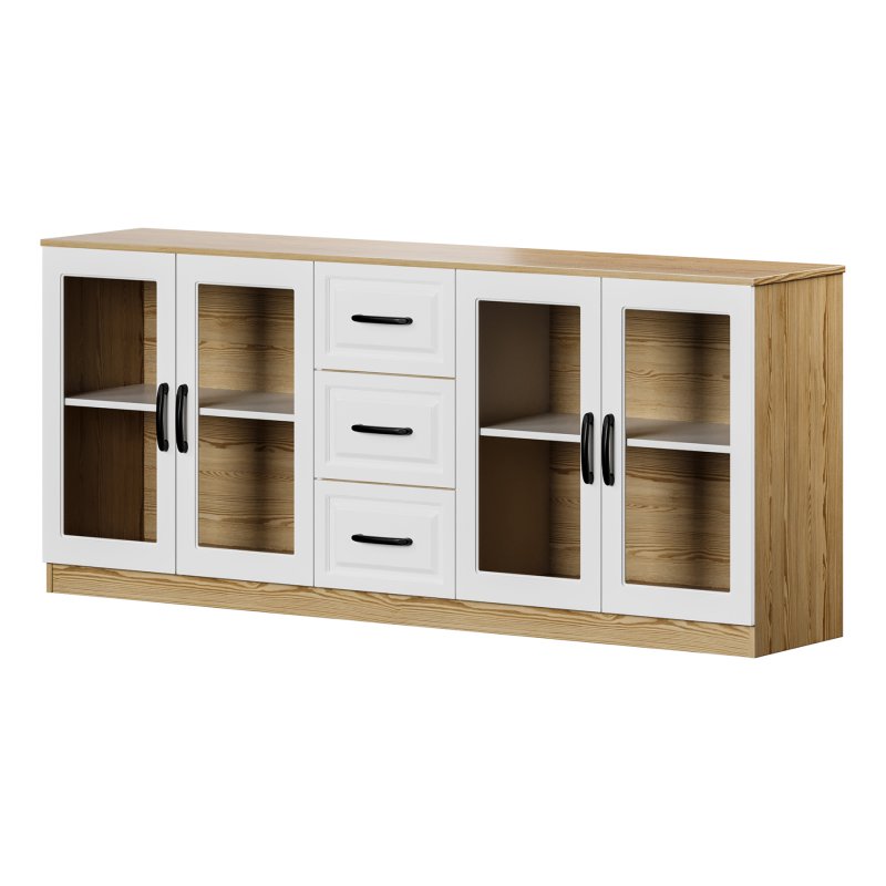 Modern Wood Buffet 3 - Image 3