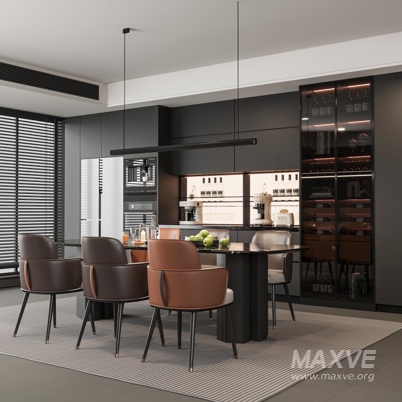 Modern dining room - Image 1