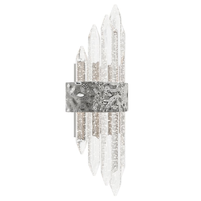 Sconce glass transparent chrome 62GDW-920-500CH - Image 5
