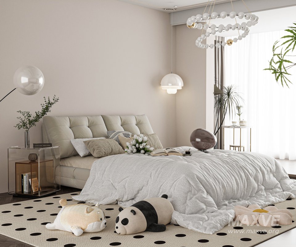 Modern bedroom - Image 1