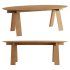 Trave Oval Dining Table by Branca Lisboa - Thumbnail 4
