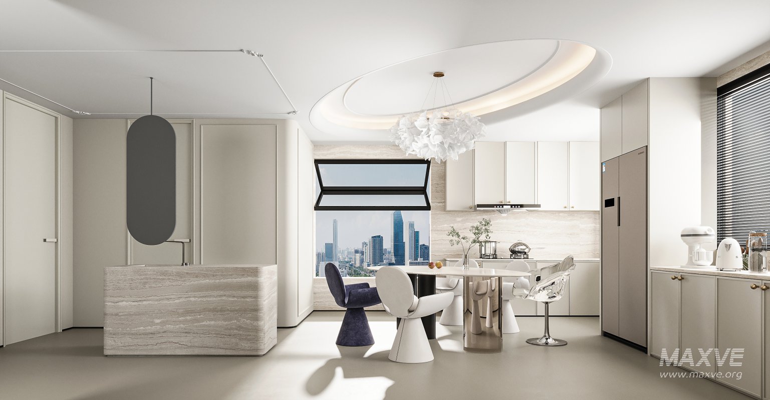 Modern dining room - Image 1