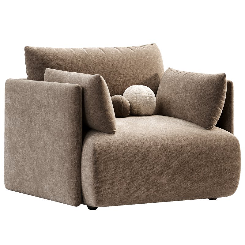 Offset Lounge Chair - Image 3