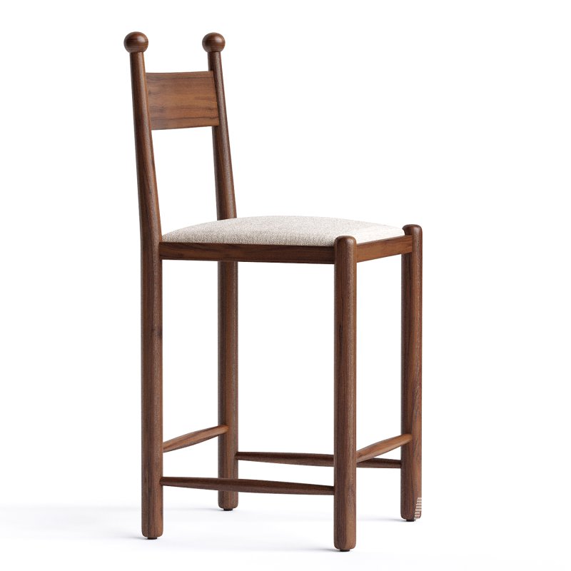 Finials Bar Stool - Image 2