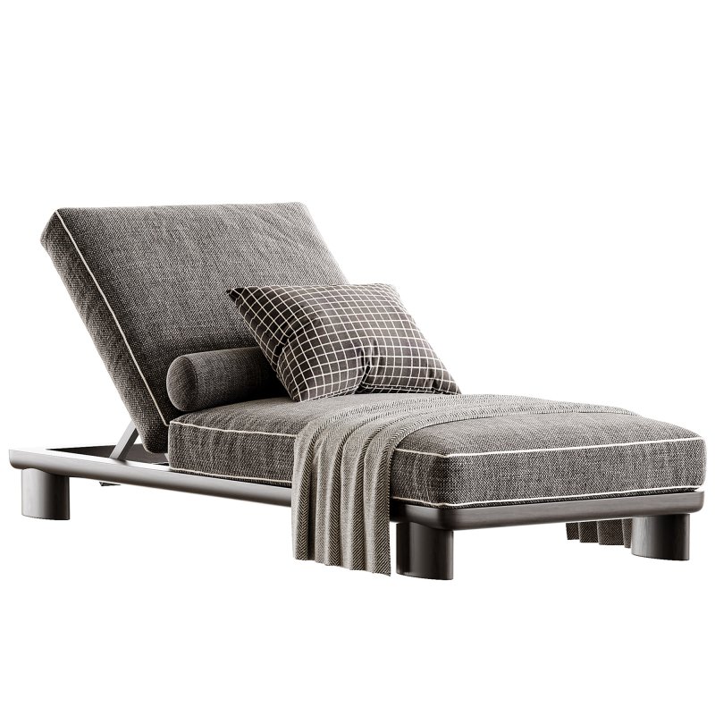 Newport Teak Sun Lounge - Image 4