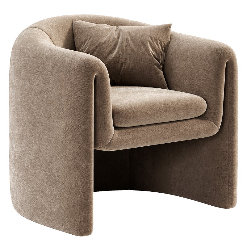 Boucle Armchair - Image 5