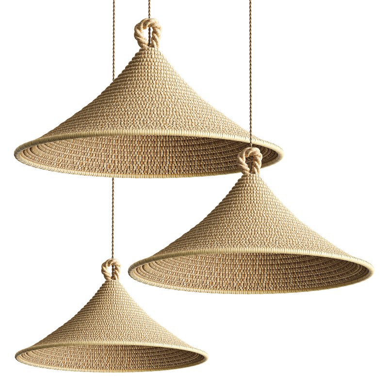 Vintage Cone Pendant Lamp - Image 5