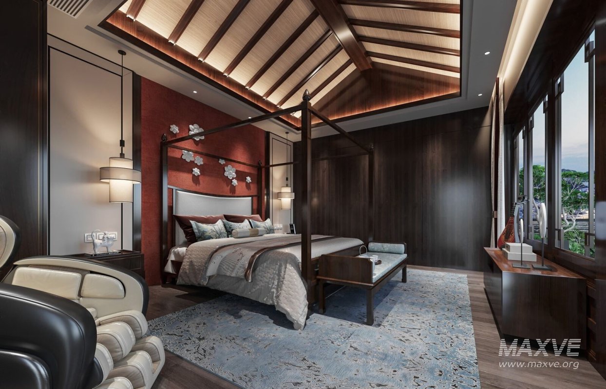 Chinese bedroom146 - Image 2