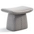 Modern Microfiber Leather Fabric Makeup Stool - Thumbnail 6