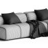 Suiseki Sofa cod SUI17DX composition - Thumbnail 1