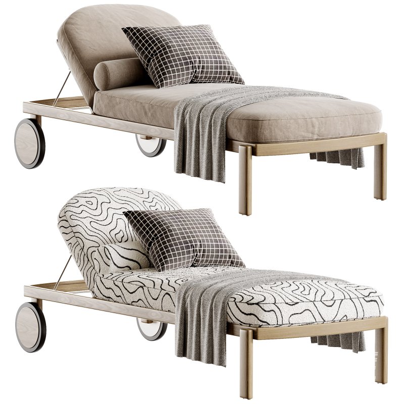 Cove Teak Sun Lounge - Image 2