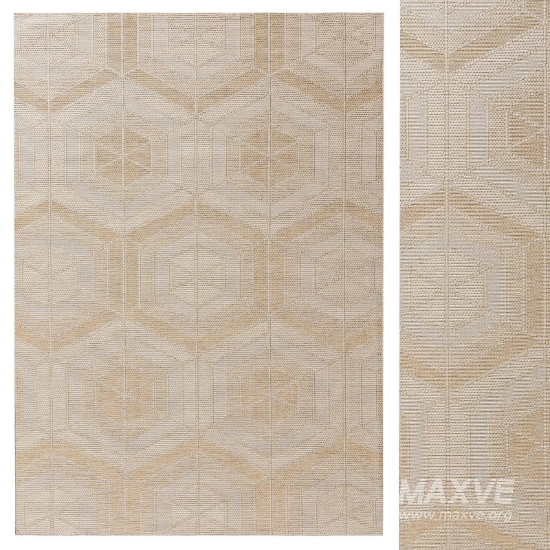 Outdoor Rug Bronco Cream 06 - Image 1