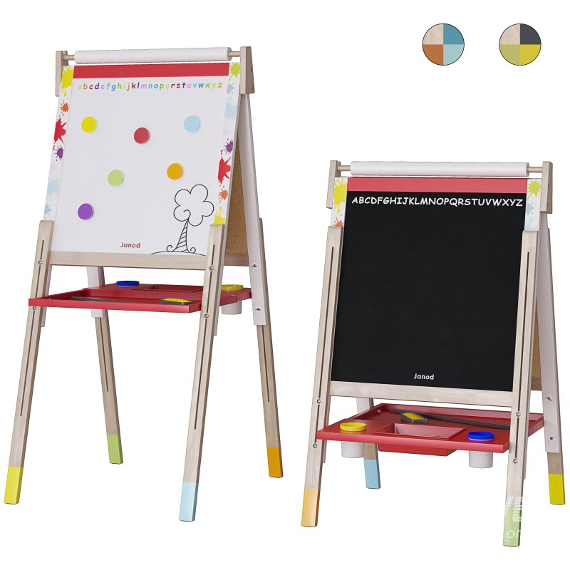 Easel Janod 3 colors - Image 1