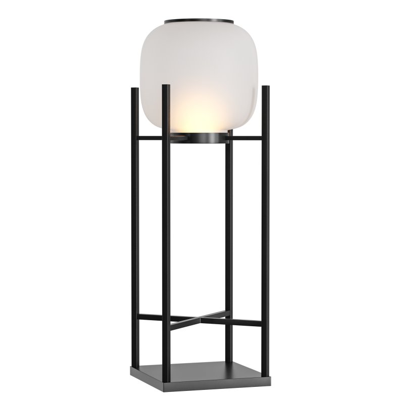 Modern Simplicity Solar Waterproof Cylinder Stainless Steel Acrylic LED Standing Floor Lamp For Outdoor Patio - Image 3