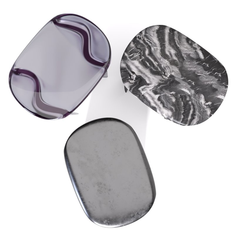 New Wave Side tables by Lukas Cober - Image 1