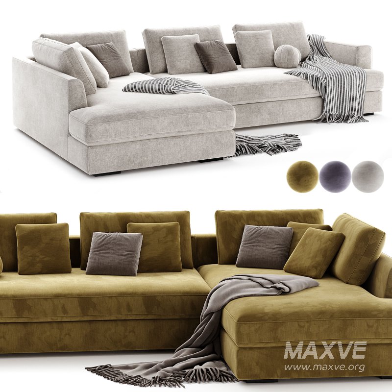 Sofa rinconera grande Tribeca - Image 4