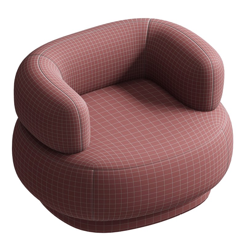Carlos Cream Turrel Chair - Image 4