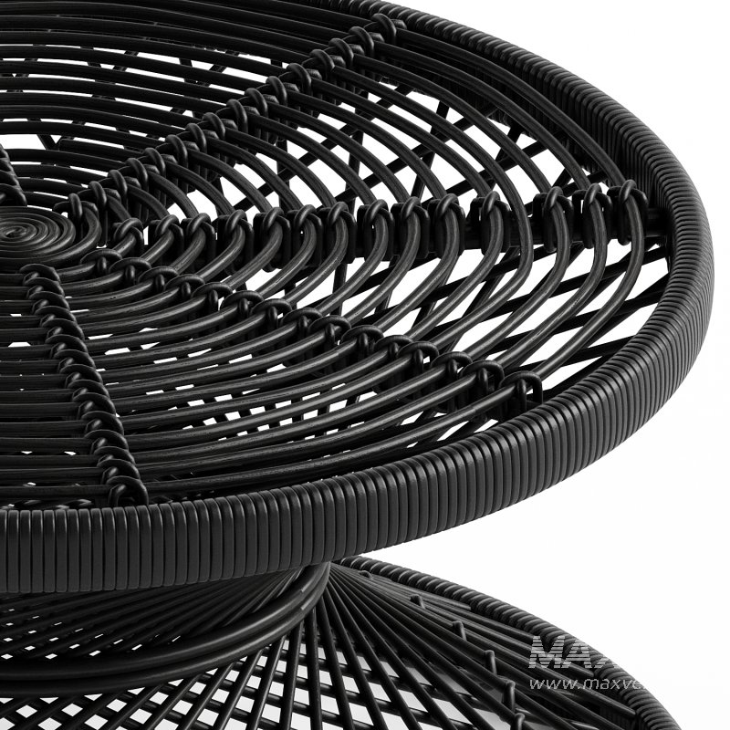 Grimson Large Bowed Coffee Table – Safavieh - Image 2