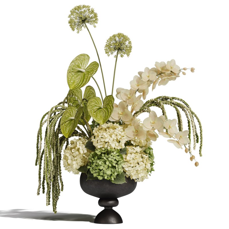 CalmGreen Floral Scene - Image 4