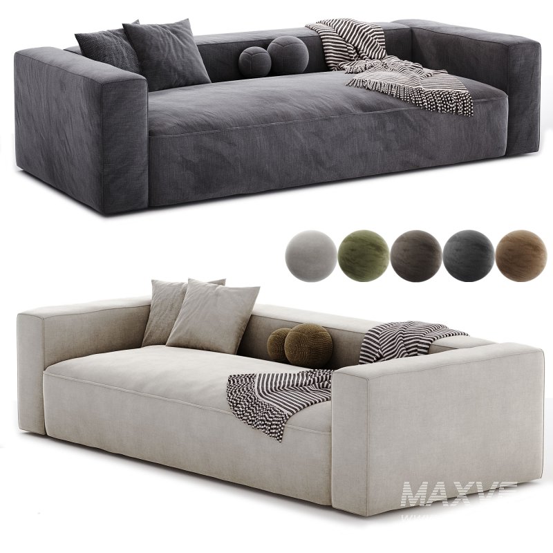 Bulky 2-sits sofa - Image 3