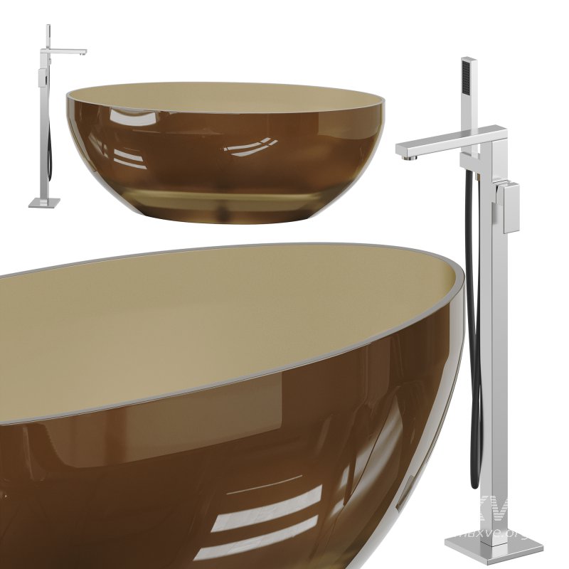 ABBER Kristall AT9702Amethyst washbasin - Image 7