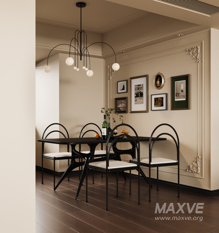 Luxurious living room and dining room - Image 2