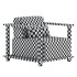 Pinet Teak Outdoor Lounge Chair - Thumbnail 7