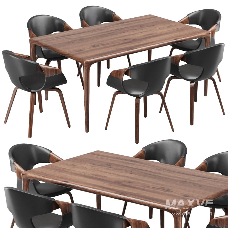 Dinning chair and table296 - Image 1