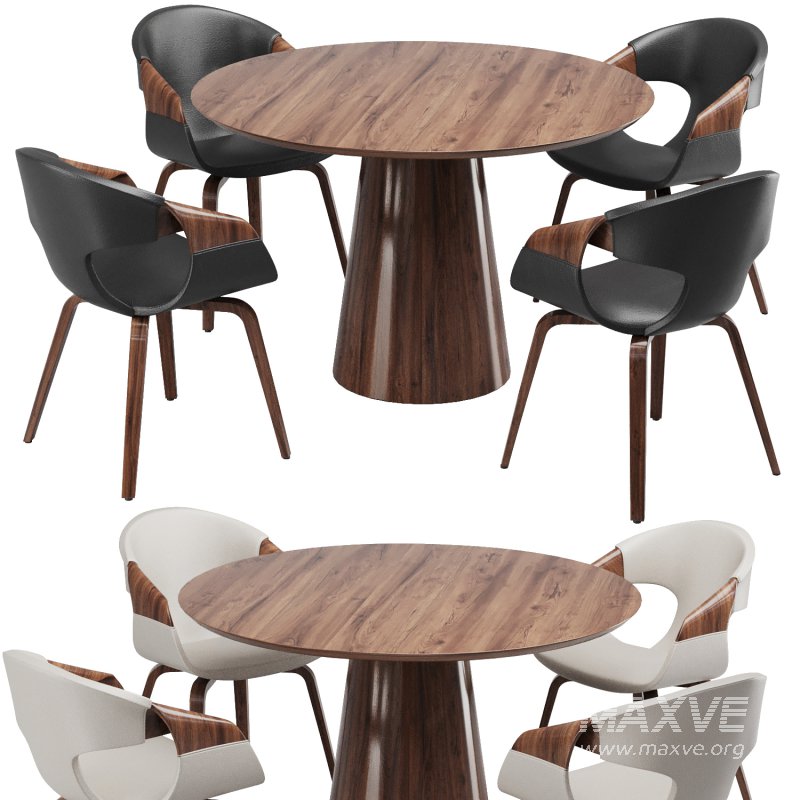 Dinning chair and table292 - Image 1