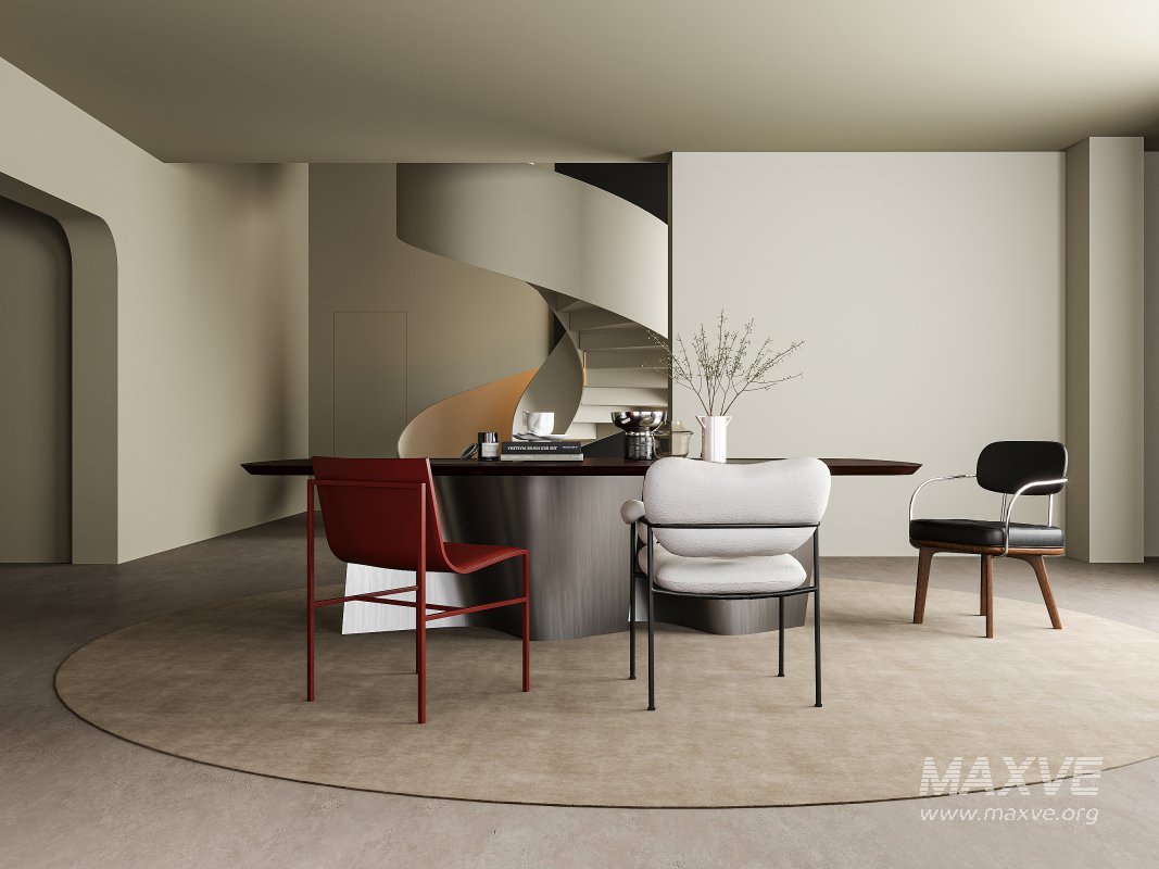 modern dining room - Image 1