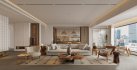 Modern living room and dining room interior scene - Thumbnail 2