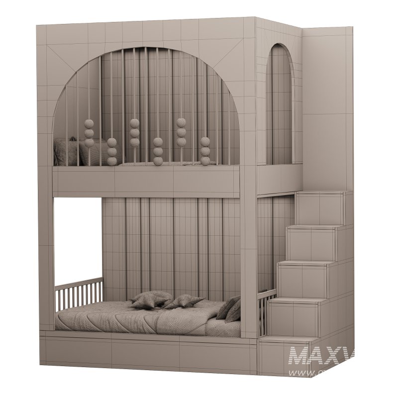 Childrens bunk bed 23 - Image 4