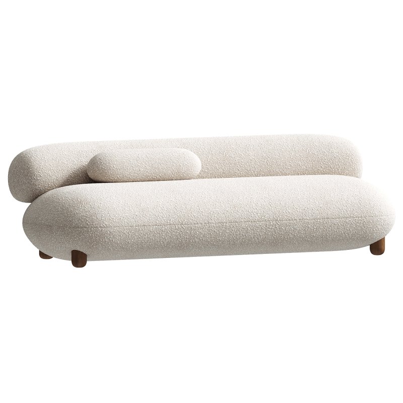 Modern Lounge Flock Sofa by NOOM - Image 1