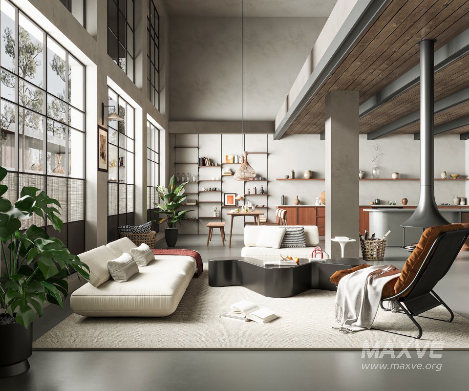 Modern living room - Image 1