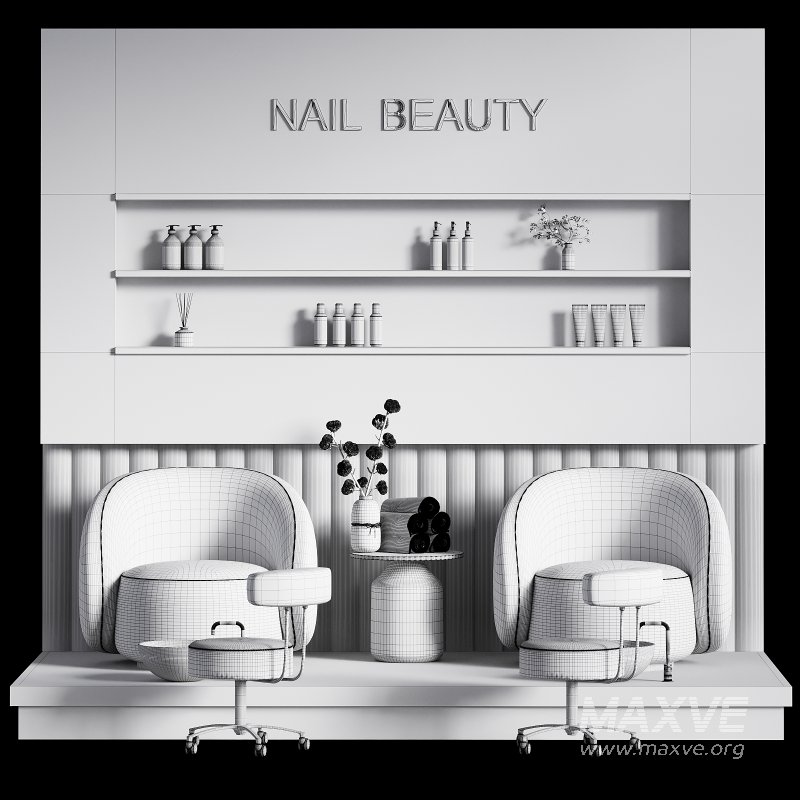 Pedicure area in the beauty salon 07 - Image 1