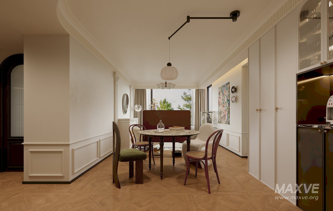 Luxurious living room and dining room - Image 1