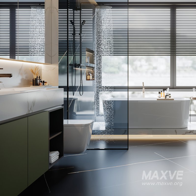 modern bathroom - Image 2