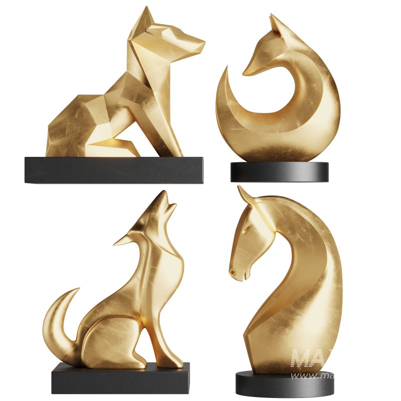 Animal Sculpture Set1 - Image 6