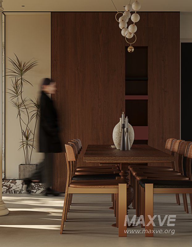 Luxurious living room and dining room - Image 4