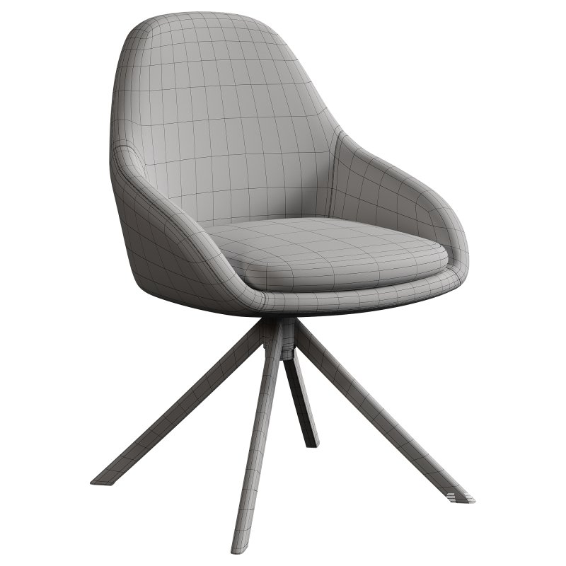 Kiana Chair Velvet Blue - Image 3