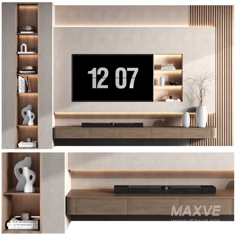 TV Wall-Set 02 - Image 3