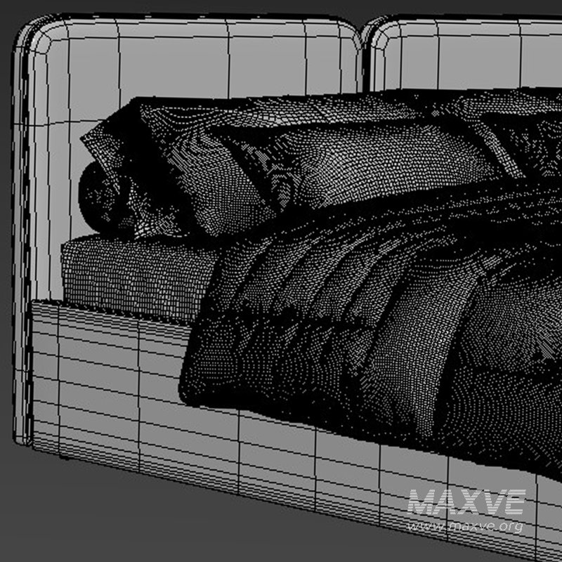 Vilena 180 Velvet Bed By divan ru - Image 6