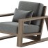 Canyon Outdoor Teak Lounge Chair - Thumbnail 6