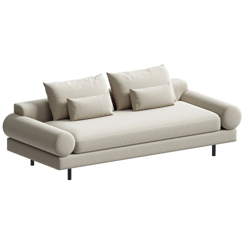 Retro Roll Arm Sofa set - Image 5