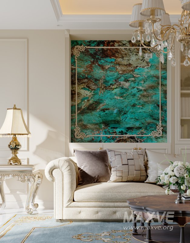 Luxurious classic living room and dining room - Image 5