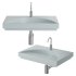 White Stone Flat Washbasin - Thumbnail 7